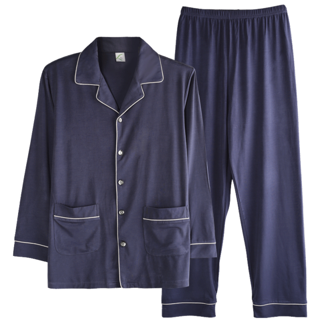 Men's Pajamas Spring Long Sleeve Modal Cotton