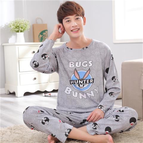 Spring and Autumn Long Sleeve Pajamas Set