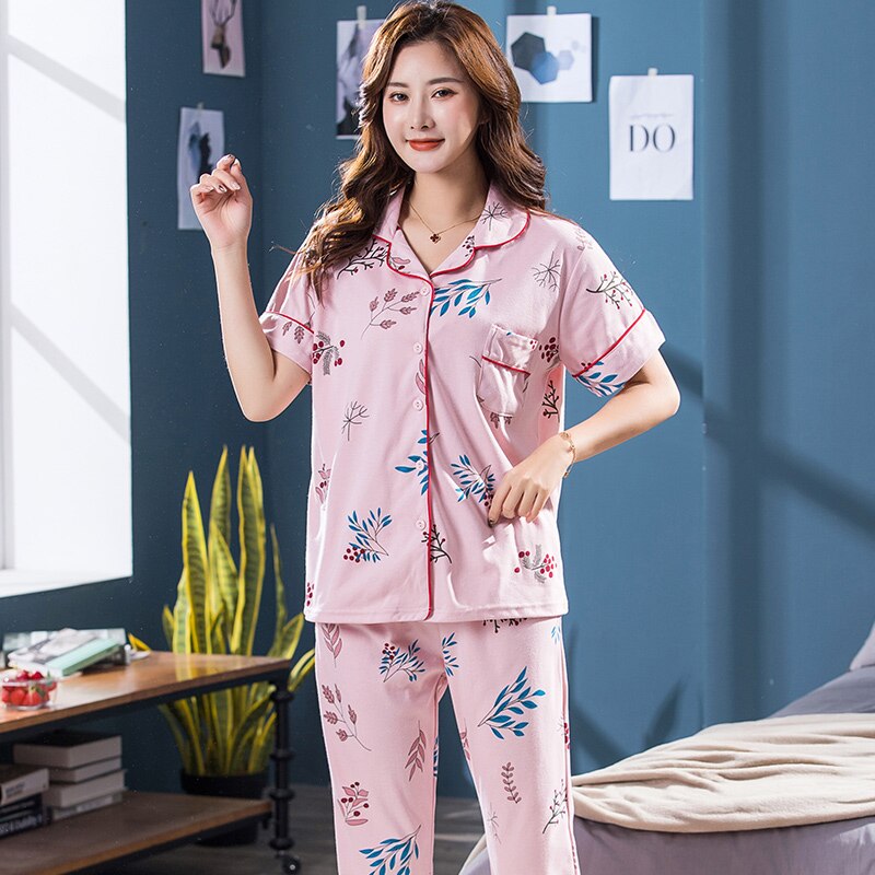 Floral Cotton Sleepwear Women